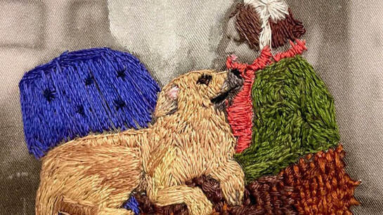 Elizabeth Knight, Winter (detail), 2025. Courtesy of PDX Contemporary Art