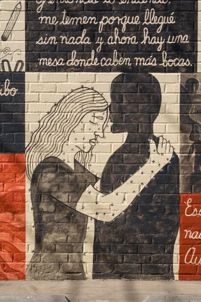 Liz Hernández, Donde piso, crecen cosas (Where I step, things grow), exhibition view. Courtesy of ICA LA