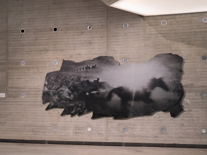 Cecilia Bengolea, El ruido que habita, vista de exhibición. Cortesía del Centro de Creación Contemporánea de Andalucía