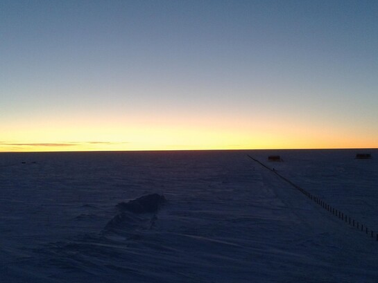 Il sole al Polo Sud