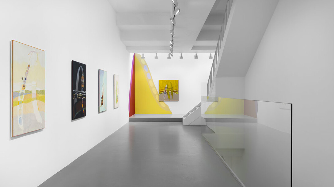 Kasper Bosmans, Peas, pod, exhibition view. Courtesy of Gladstone Gallery 