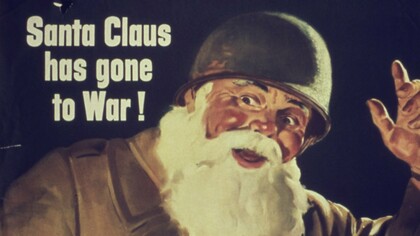 "Santa Claus se fue a la guerra", Oficina para la Gestión de Emergencias de los Estados Unidos, 1942-1943