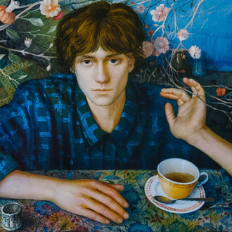 Elen Bezhen, Teacup (detail), 2025. Courtesy of Dorothy Circus Gallery