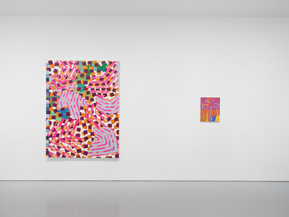 Various artists, Line / Form, exhibition view. Courtesy of Miles McEnery Gallery