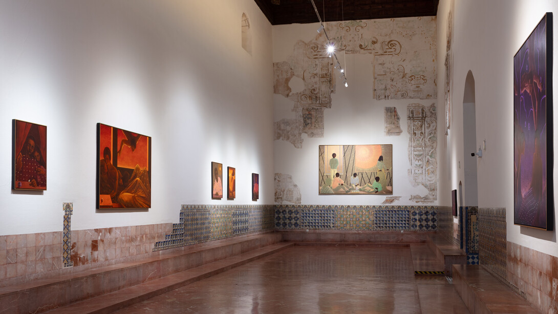 Jem Perucchini, The diaphanous soul of a motionless morning, exhibition view. Courtesy of Centro Andaluz de Arte Contemporáneo. Photo by Pepe Morón