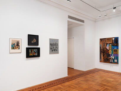 Various artists, Poetry as politics: seeing beyond the object, exhibition view. Courtesy of Tilton Gallery