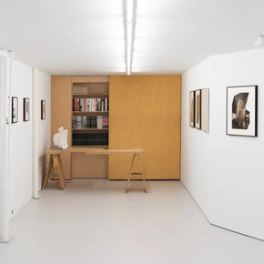 Assaf Evron, If a butterfly ever saw an owl, exhibition view. Courtesy of Osmos Gallery