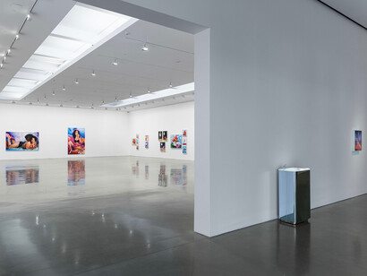 Marilyn Minter, exhibition view. Courtesy of Regen Projects