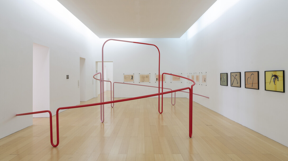 Tomaso Binga, Euforia, exhibition view. Courtesy of Museo Madre