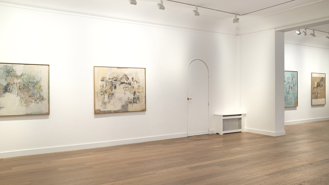 Sarah Grilo, Paris ↔ Madrid, vue de l'exposition. Avec l'aimable autorisation de la Galerie Lelong