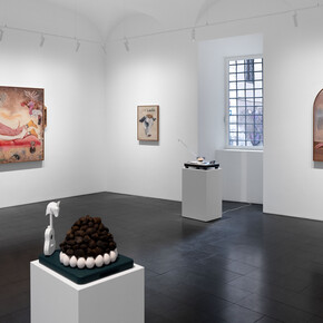 Kati Heck, The brodo, veduta della mostra. Cortesia della Tim Van Laere Gallery