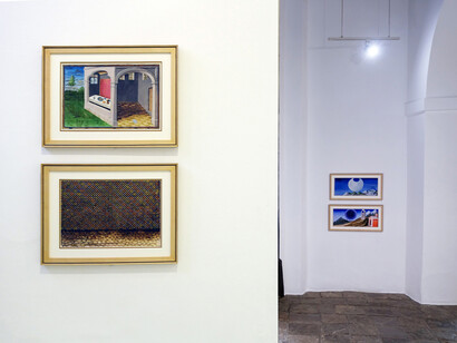 José Manuel Ballester, The decameron / The divine comedy, exhibition view. Courtesy of Galería Rafael Ortiz 