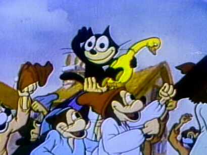 The 1936 Felix the Cat cartoon The Goose That Laid the Golden Egg is a classic example of early animated storytelling