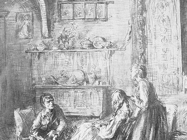 Wuthering Heights by Edna Clarke Hall, featured in The Slade: A Collection of Drawings and Paintings by Past and Present Students of the London Slade School of Art