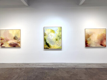 Janet Jacobs, Hope rising, exhibition view. Courtesy of Eleanor Harwood Gallery