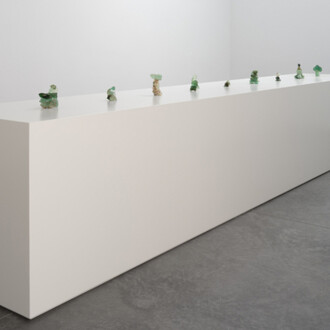 Thaddeus Mosley, Glass, exhibition view. Courtesy of Karma Gallery