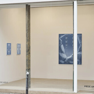 Theodora Allen, Pierce the valley, exhibition view. Courtesy of Massimo De Carlo Pièce Unique