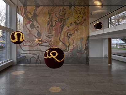 Matthew Lutz-Kinoy, Bolero Bordello, ausstellungsansicht. Mit freundlicher genehmigung von Capitain Petzel