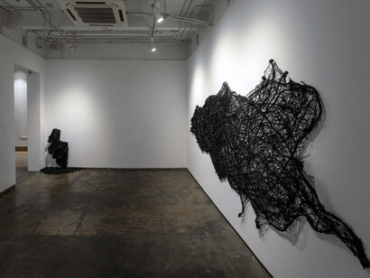 Pushpakanthan Pakkiyarajah, No race, no colour, exhibition view. Courtesy of Experimenter Gallery