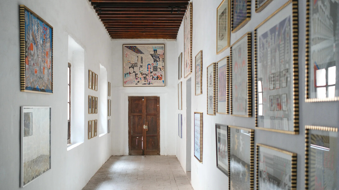 Pedro Friedeberg, Obra estampa. Los originales múltiples de Pedro Friedeberg, exhibition view. Courtesy of Saenger Galería