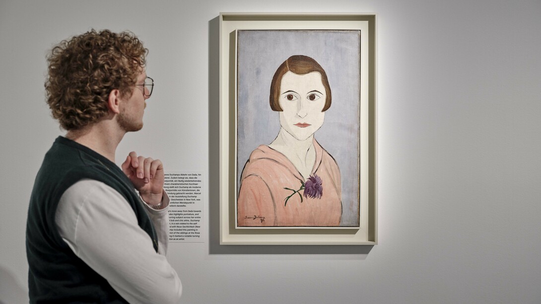 Suzanne Duchamp, Retrospektive, ausstellungsansicht. Mit freundlicher genehmigung von SCHIRN