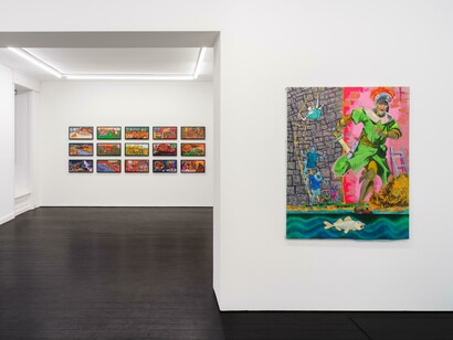 Max Werner, Sons, ausstellungsansicht. Mit freundlicher genehmigung von Contemporary Fine Arts