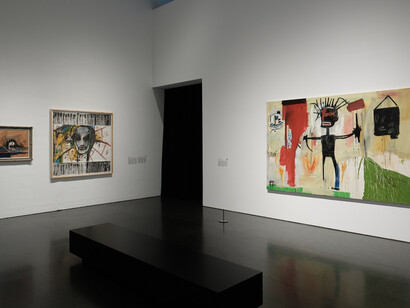 Like a dance of starlings, exhibition view. Courtesy of MACBA