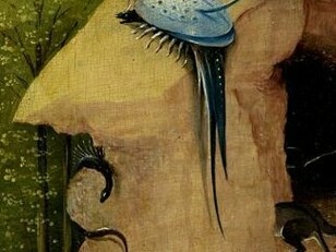 Hieronymus Bosch, Trittico del Giardino delle delizie, dettaglio, olio su tavola, tra il 1500 e il 1505, Museo del Prado, Madrid, Spagna
