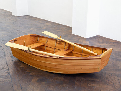Ian Hamilton Finlay, Fragments, exhibition view. Courtesy of Galerie Hubert Winter