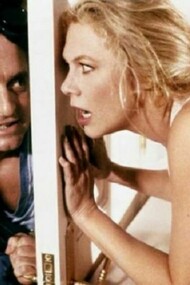 Michael Douglas and Kathleen Turner in The War of the Roses.