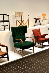 Juhl, Finn. Exhibition view. 1949. Oda Collection, Higashikawa © Alma Reyes