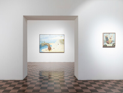 Miguel Fernández de Castro, La espera, vista de exhibición. Cortesía de Travesía Cuatro