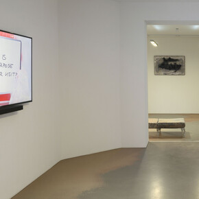 Philipp Modersohn, Unclosure, ausstellungsansicht. Mit freundlicher genehmigung der Galerie Guido W. Baudach