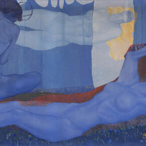 Luigi Bonazza, Notturno (dettaglio), 1926. Cortesia di Mart