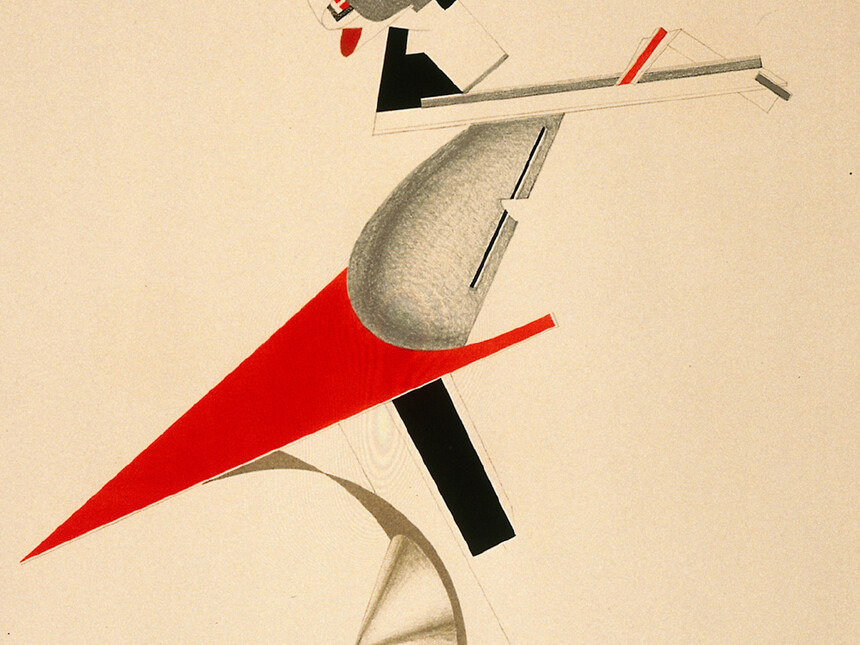 El Lissitzky, The Sentinel from The Three-Dimensional Design