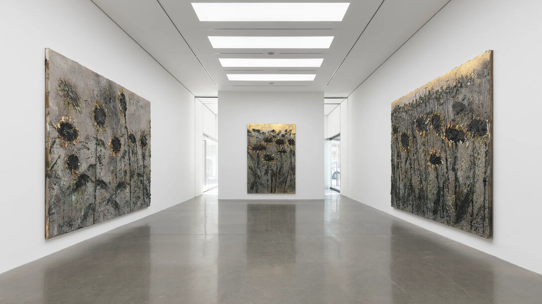Anselm Kiefer, exhibition view. Courtesy of White Cube Gallery