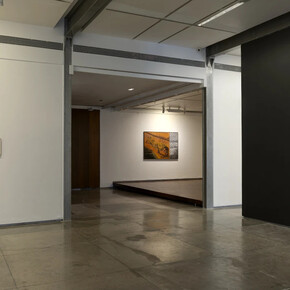 Anju Dodiya, The geometry of ash, exhibition view. Courtesy of Chemould
