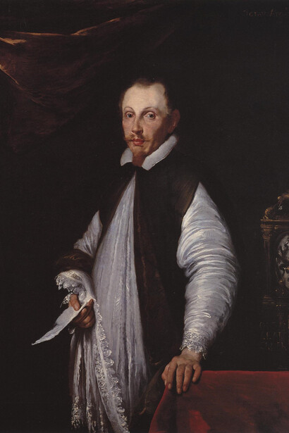Bernardo Strozzi, Il cappuccino. Ritratto di Ottaviano Raggi, 1625 - 30 ca. Cortesia di Goldfinch Fine Arts