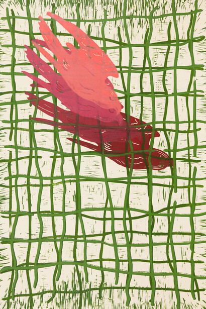 Roger Paulino, Grid lock. Courtesy of Galeria 111