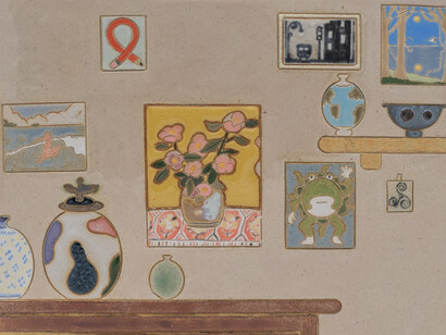 Kevin McNamee-Tweed, Untitled accumulation (Selfing and unselfing) (detail), 2025. Courtesy of Mrs. Gallery