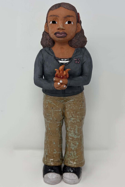 Sydnie Jimenez, Playing with fire, 2026. Courtesy of Mindy Solomon Gallery