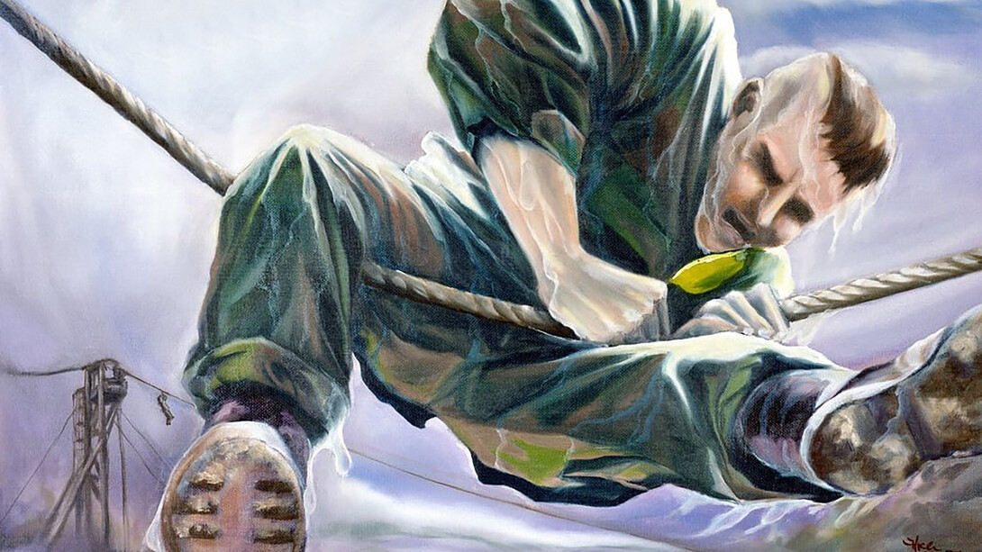 "Courage", artist: Khann Pham 
