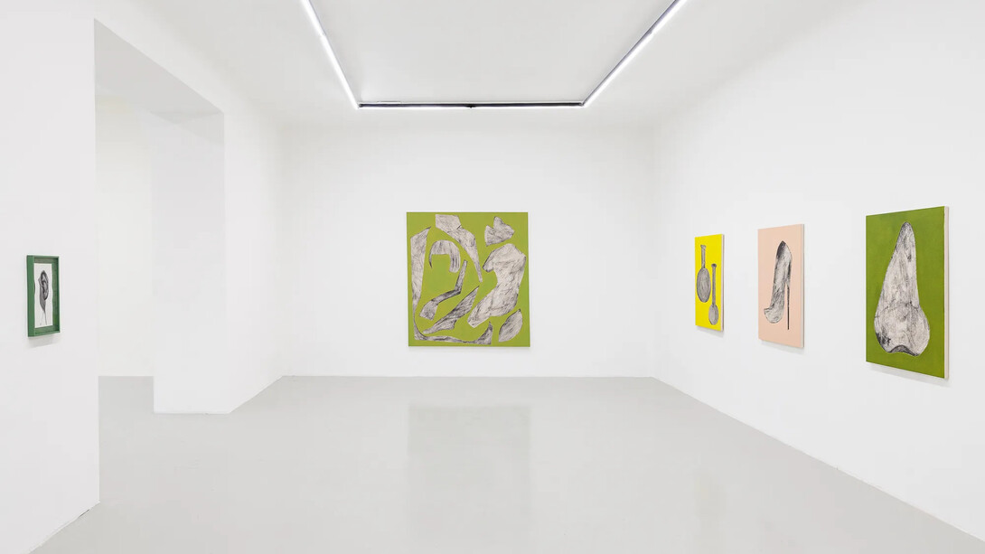 Frauke Dannert, Doppelgänger, ausstellungsansicht. Mit freundlicher genehmigung der Galerie Kandlhofer