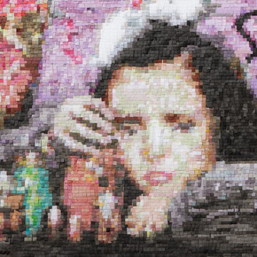 Nathalie Boutté, Mary (detail), 2016. Courtesy of Magnin-A Gallery