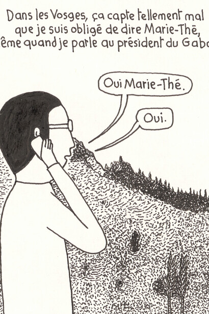 Éric Veillé, Le sens de la vie. Avec l'aimable autorisation de la Galerie Huberty & Breyne