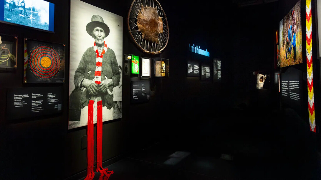 Nin, exhibition view. Courtesy of Musée de la civilisation