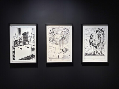 Klaus Janson, exhibition view. Courtesy of Philippe Labaune Gallery 