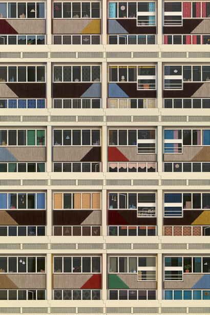 Lucy Williams, Radiant city #4, 2025. Courtesy of Berggruen Gallery 