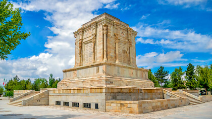 The tomb of Ferdowsi in Mashhad, Iran