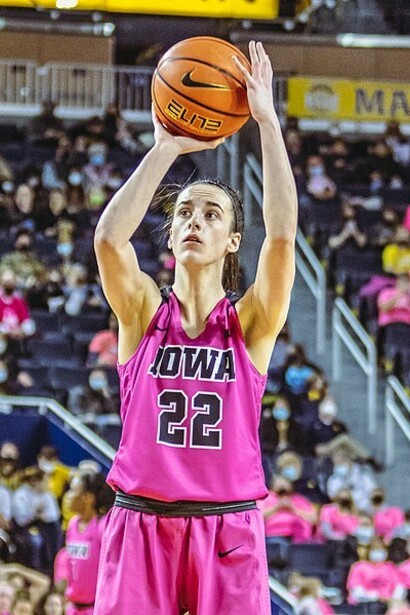Caitlin Clark is a record-breaking basketball player who has redefined women's college basketball